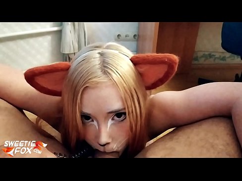 ❤️ Kitsune engole a pila e o esperma na boca ❌ Sexo superior em pt.hentaiser.ru ❤